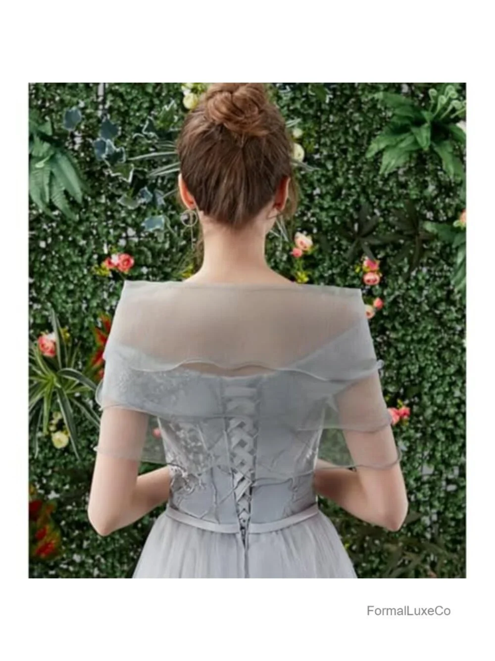 Sheer Bridesmaid Wedding Cape Shawl Wrap for Evening Dresses Cover Up